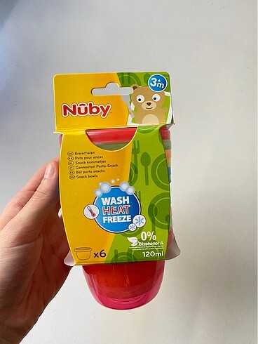 Nuby atıştırma kabı