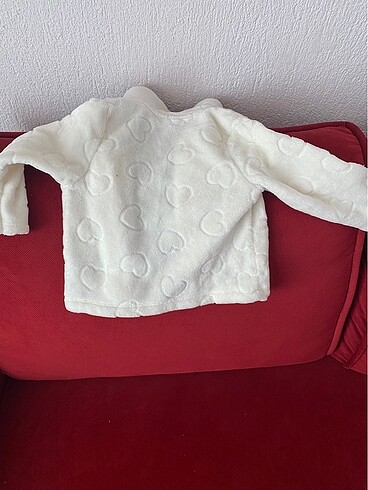 12-18 Ay Beden Peluş ceket