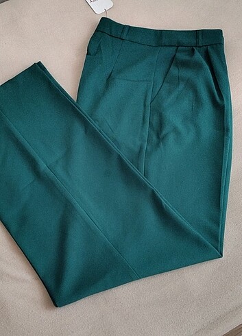 s Beden yeşil Renk Plazzo pantolon 