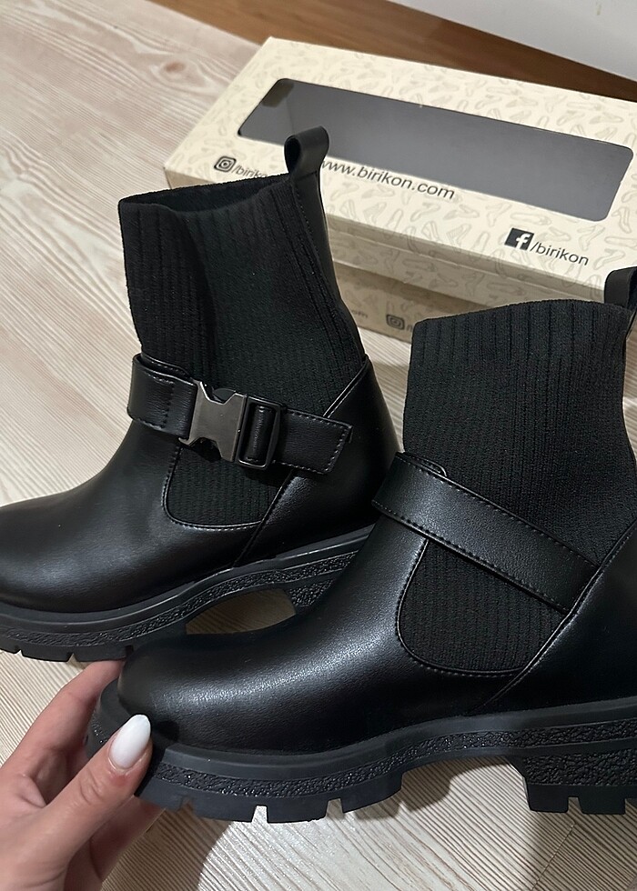 Kışlık tokalı bot - Görsel 5