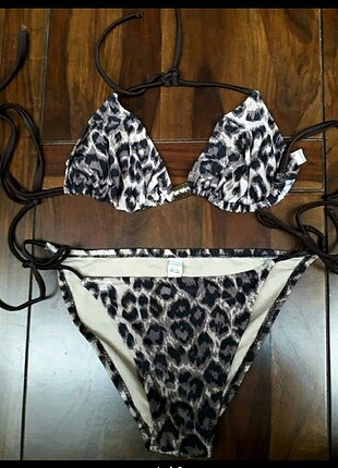 Daği leopar bikini 