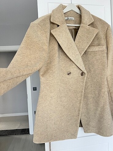 m Beden camel Renk Kaşe blazer