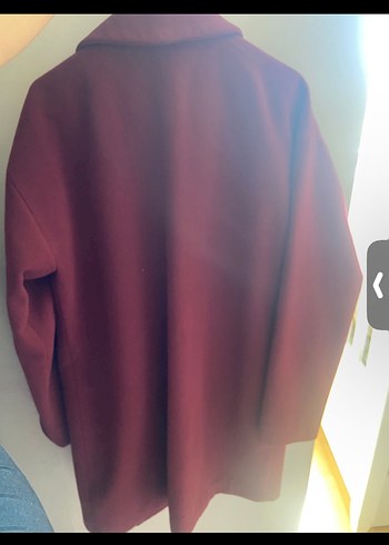 38 Beden bordo Renk Bordo Klasik Kesim Kaban