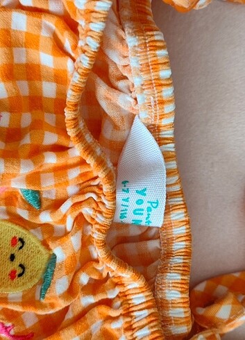6 Yaş Beden Penti elbise ve bikini takımı 