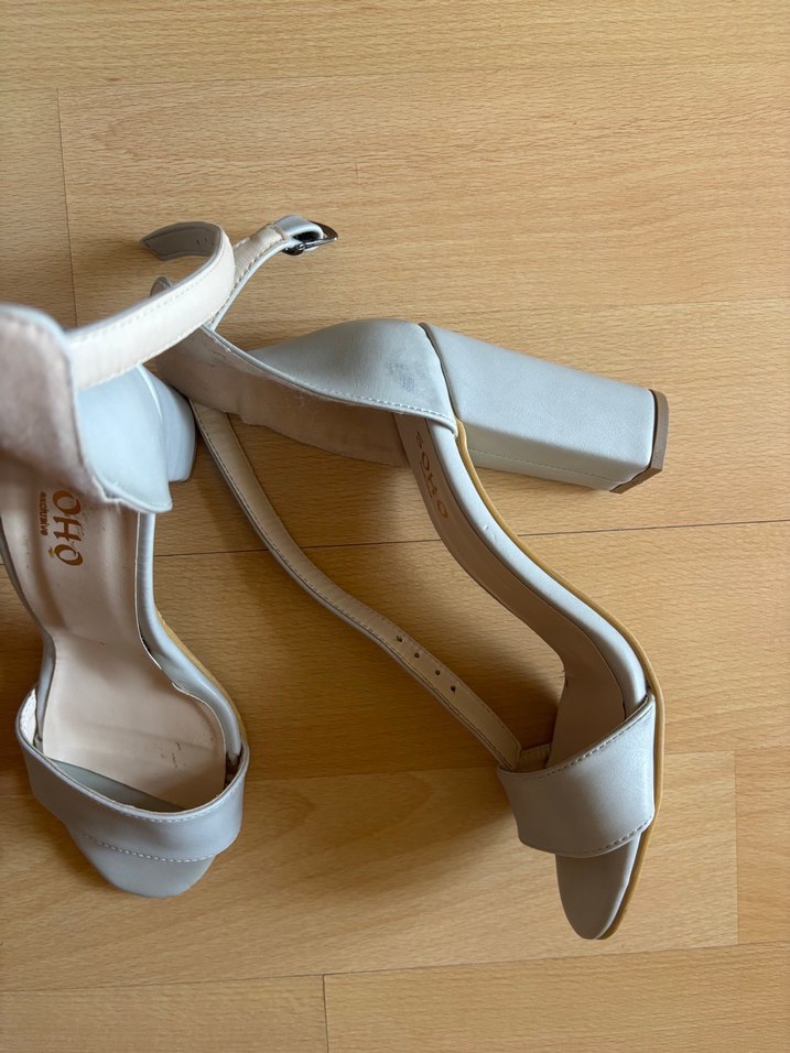 bebek mavisi topuklu - Görsel 2