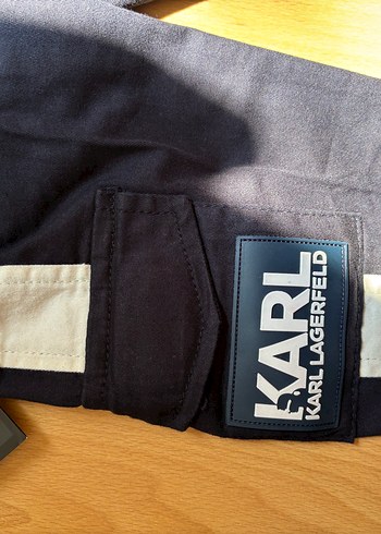 24-36 Ay Beden Karl Lagerfeld Siyah unisex Pantolon