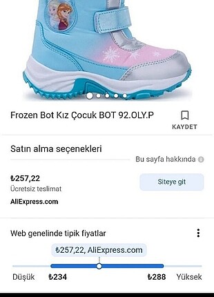 Frozen Satıldı... 