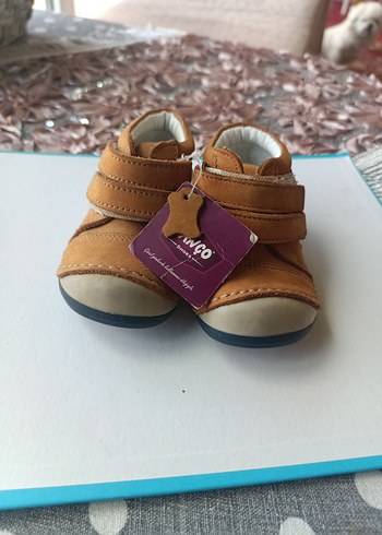 Panço Erkek Bebek Süet İlk Adım Ayakkabısı