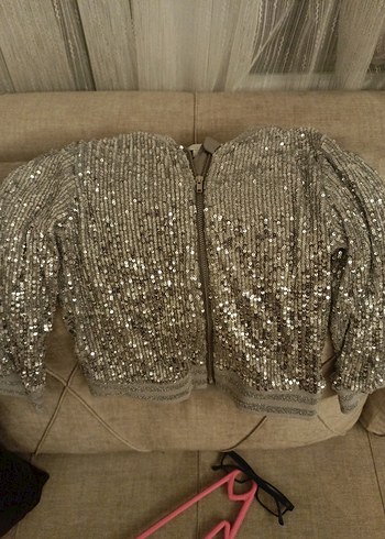 C1 gri pul detaylı cocuk hırka - Görsel 3