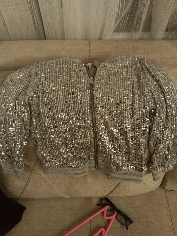 C1  gri pul detaylı cocuk  hırka - Görsel 3