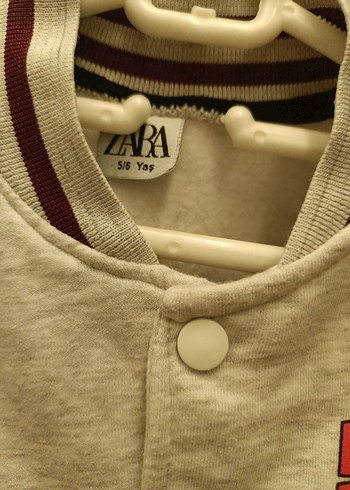 Bordo Gri Mickey Mouse Düğmeli Erkek Hırka - Görsel 4