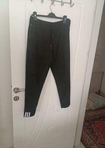 Siyah Kemerli Erkek Spor Eşofman Altı - Görsel 2