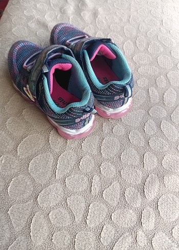 27 Beden çeşitli Renk 0Kız Çocuk Çok Renkli Bağcıksız Spor Ayakkabı