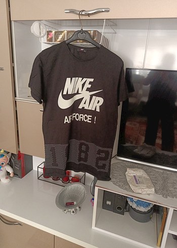00Nike Air Siyah Erkek Tişörtü