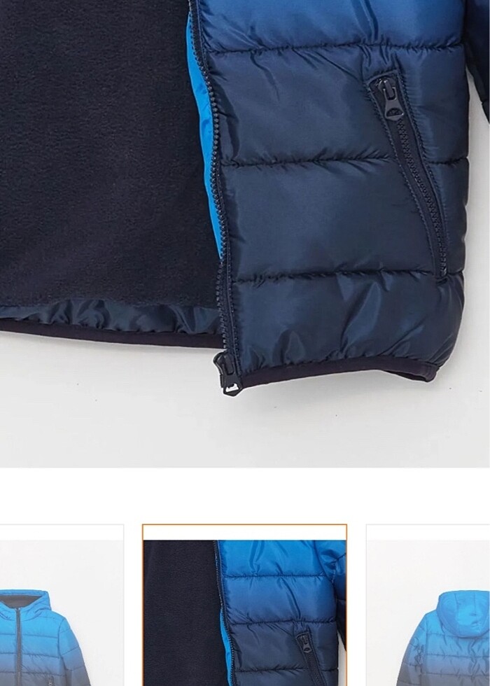 Erkek çocuk şişme mont - Görsel 2