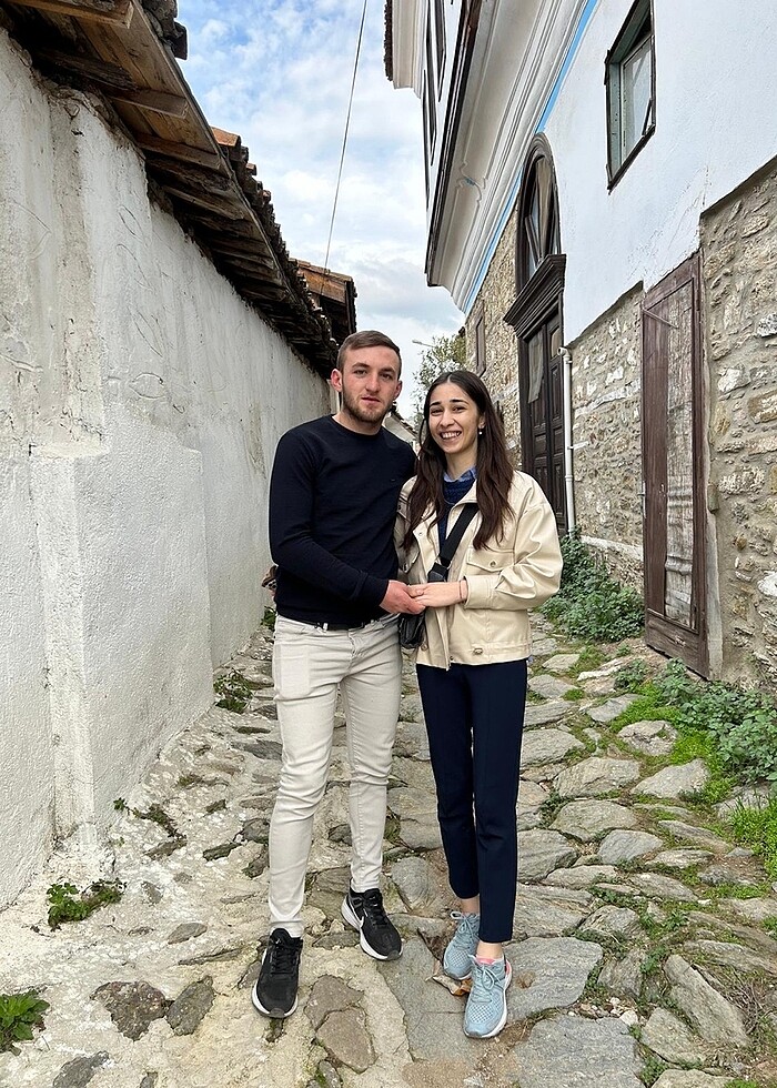 Bej deri Çeket - Görsel 3