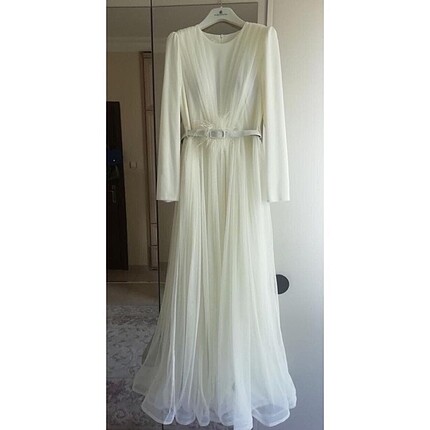 Beyaz Nikah Elbisesi / 40 beden