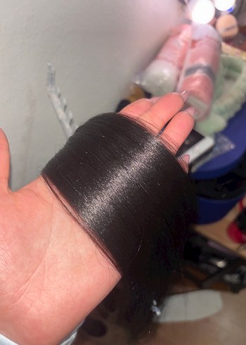 Örülebilir at kuyruğu peruk - Görsel 2