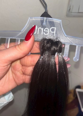 Örülebilir at kuyruğu peruk - Görsel 4