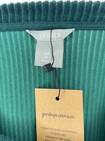 s Beden yeşil Renk Lindex Sweatshirt %70 İndirimli.