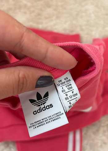 Kız Çocuk Adidas Pembe Eşofman Takımı - Görsel 3