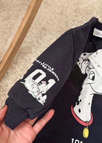 Kız Çocuk antrasit Uzun Kollu Sweatshirt elbise - Görsel 3