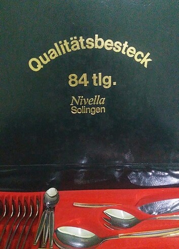 SOLİNGEN ÇATAL KAŞIK BIÇAK SETİ - Görsel 7