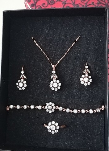 Zen Diamond Gümüş takı seti