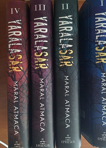 Yaralasar 4 kitap ciltli set