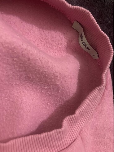 s Beden pembe Renk Polar crop sweatshirt