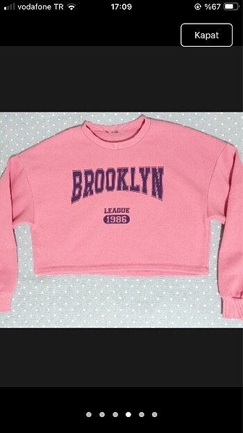 Diğer Polar crop sweatshirt