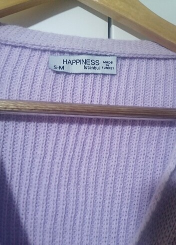 Happiness Hapiness mor hırka