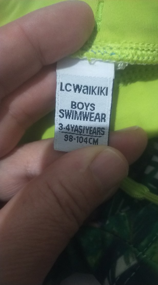 Erkek Çocuk Dinozor Desenli ve Lacivert Mayo - Görsel 3