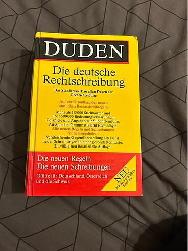 Duden Almanca kitabı