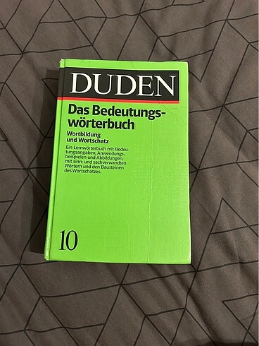 Duden Almanca kitabı