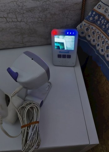 Beyaz Bebek Monitörü ve Kamera - Görsel 6