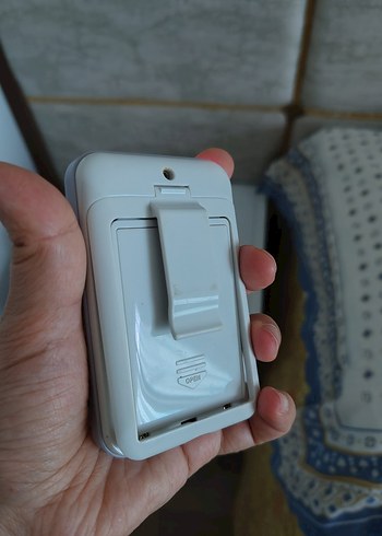 Beyaz Bebek Monitörü ve Kamera - Görsel 4