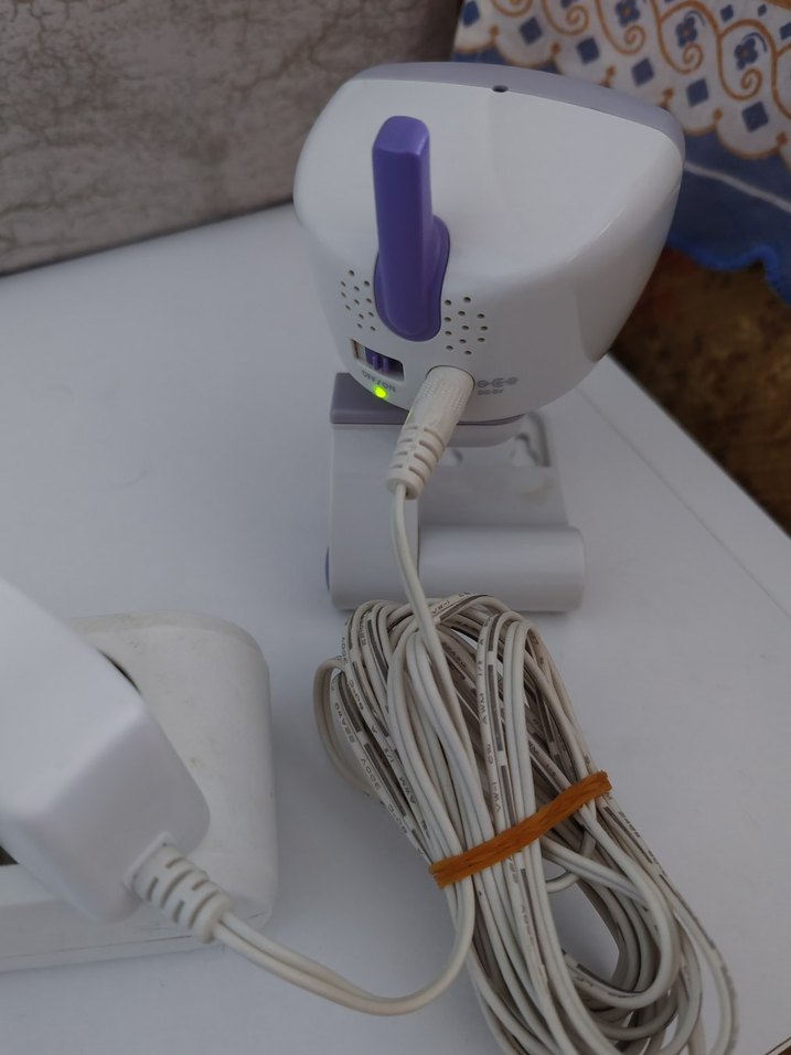 Beyaz Bebek Monitörü ve Kamera - Görsel 3