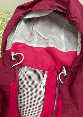 Quechua Kadın Pembe Fermuarlı Yağmurluk - Görsel 4