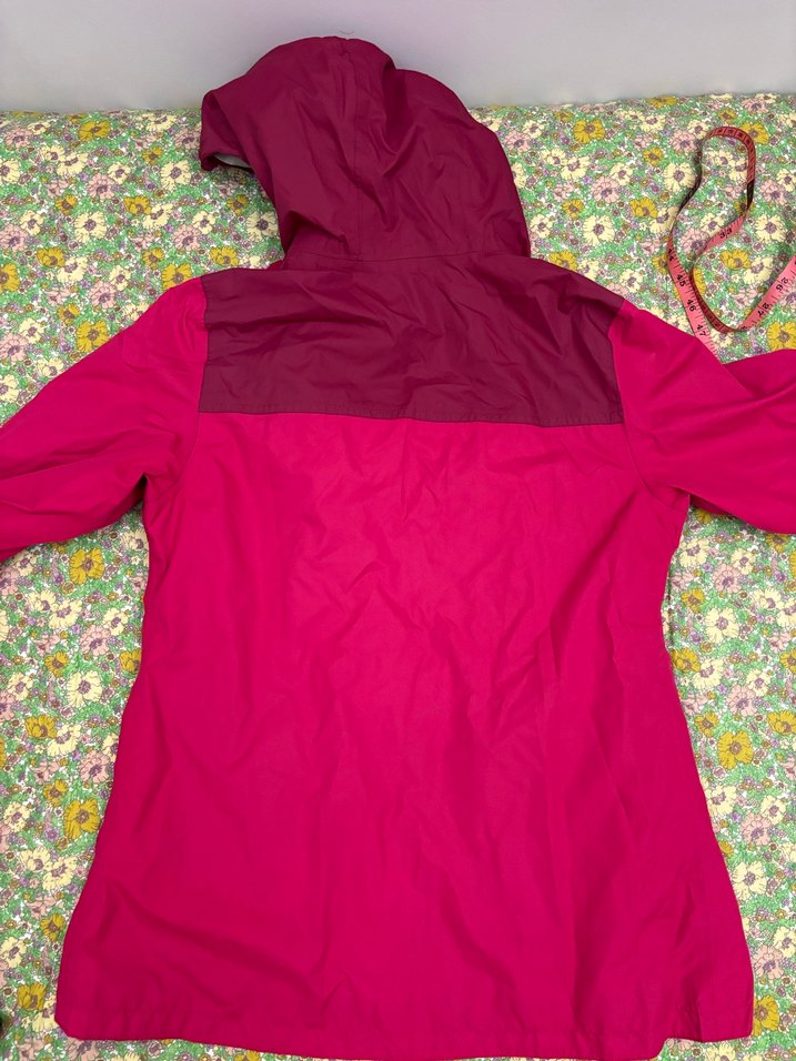 Quechua Kadın Pembe Fermuarlı Yağmurluk - Görsel 2