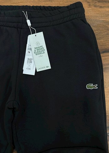Lacoste Siyah Erkek Rahat Kesim Eşofman Altı - Görsel 2