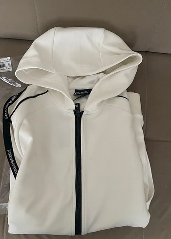 Armani  Kapüşonlu Fermuarlı Erkek Sweatshirt - Görsel 5