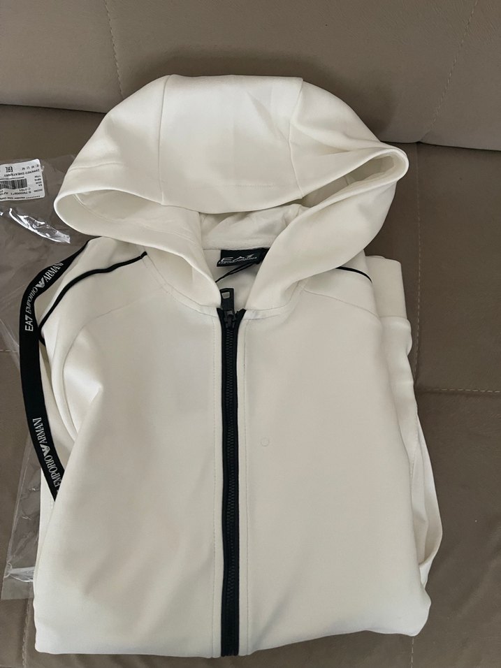 Armani  Kapüşonlu Fermuarlı Erkek Sweatshirt - Görsel 5