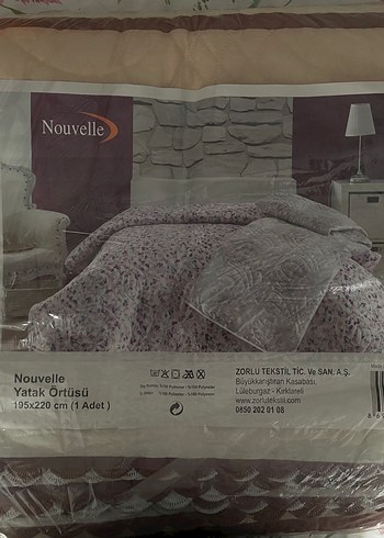 Nouvelle Marka Yatak Örtüsü - Görsel 4