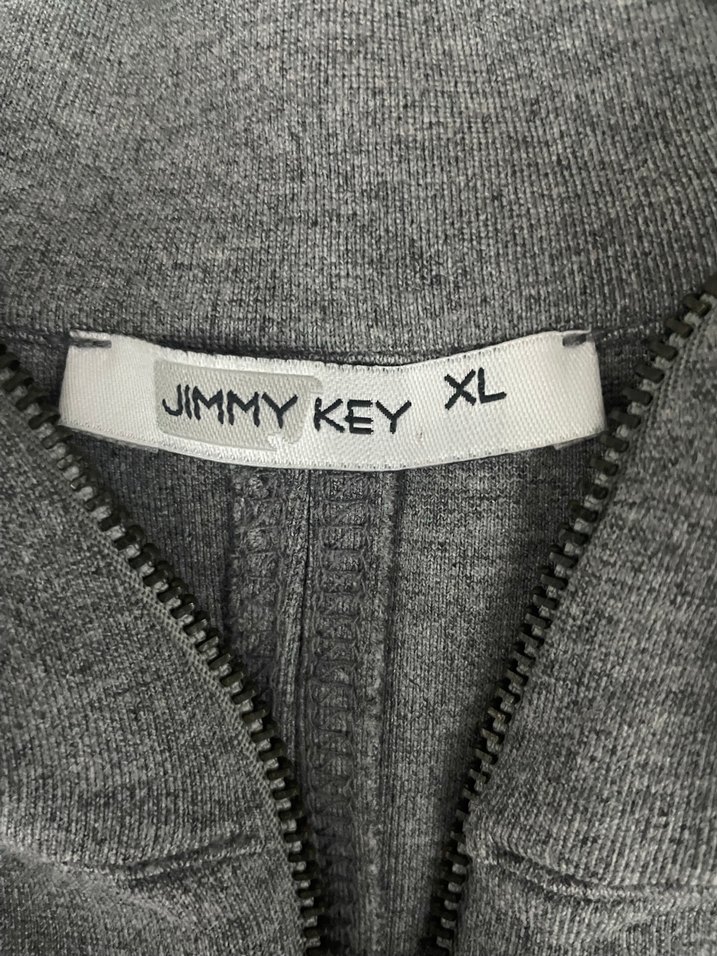 Gri Kolsuz Yüksek Yakalı Elbise - Görsel 3