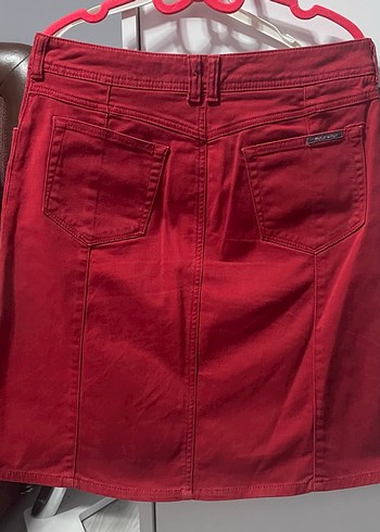 Bordo Kot Etek - Görsel 2