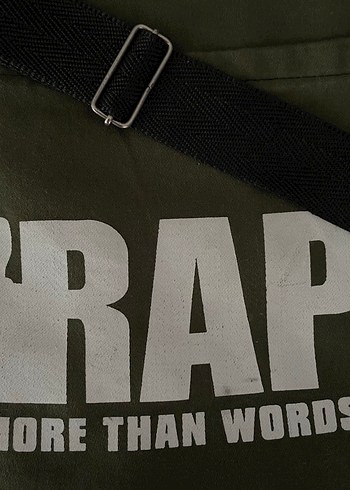 Yeşil Baskılı Unisex Çapraz Çanta - Görsel 3