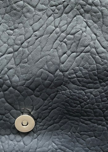 Unisex Lacivert Minimalist Omuz Çantası - Görsel 5