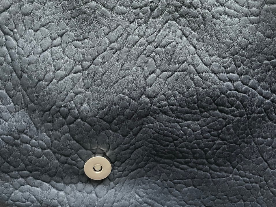 Unisex Lacivert Minimalist Omuz Çantası - Görsel 5