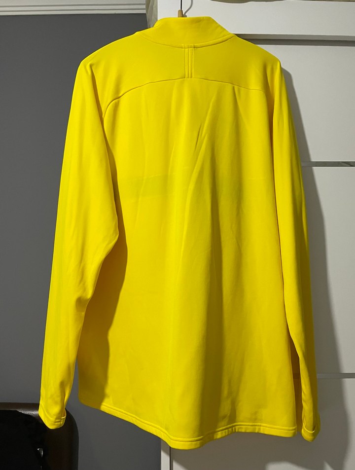 Sarı Nike Yarım Fermuarlı Erkek Tişört - Görsel 2